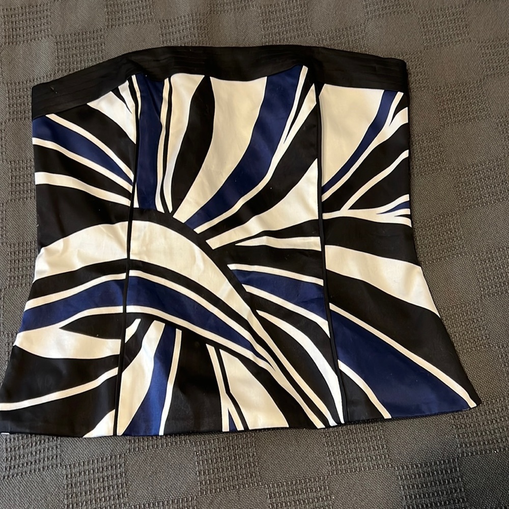 White House black market corset top